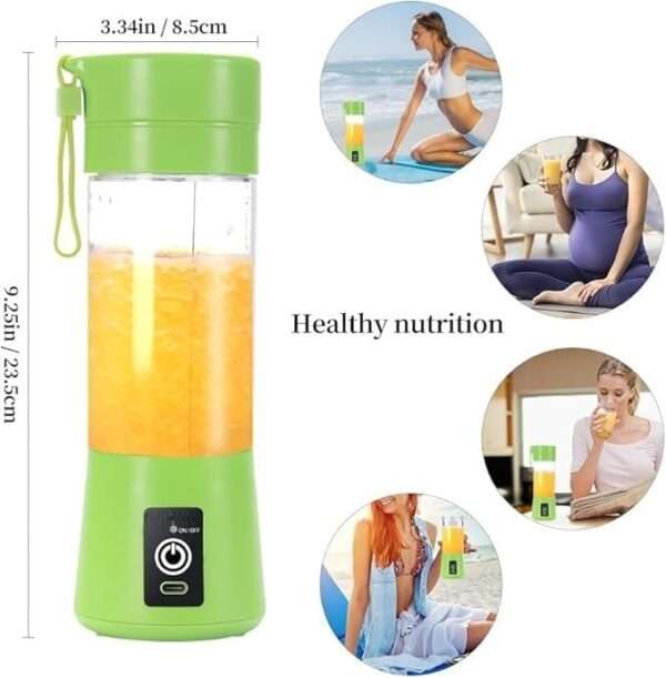 Portable 6-Blade Juicer Blender - Image 3