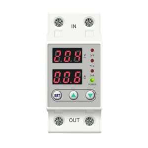 Din Rail 63 A 230 V Adjustable Over‑ and Under‑Voltage Protector Relay